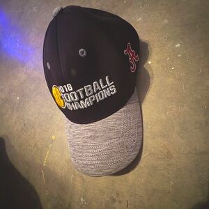 2016 SEC championship Bama hat, awesome patchwork all over cap and inside bill.